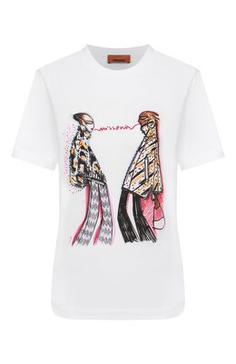 Missoni: Хлопковая футболка 