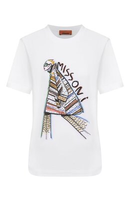 Missoni: Хлопковая футболка 