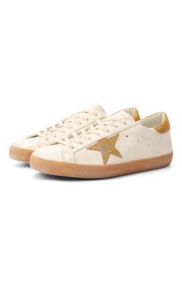 Golden Goose Deluxe Brand: Белые кеды  Super Star