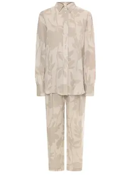 BRUNELLO CUCINELLI: Льняной костюм 