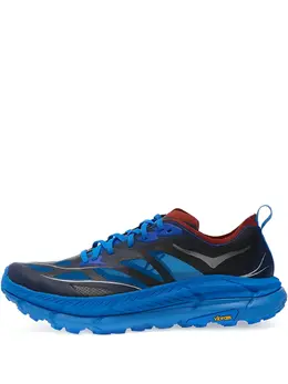 HOKA: Голубые кроссовки 