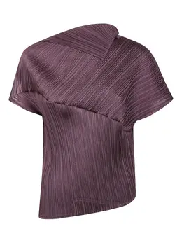 Pleats Please Issey Miyake: Тёмный топ 