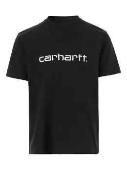 Carhartt WIP: Футболка  Script с принтом