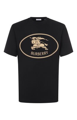 Burberry: Хлопковая футболка 