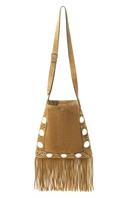 Valentino: Бежевая сумка 