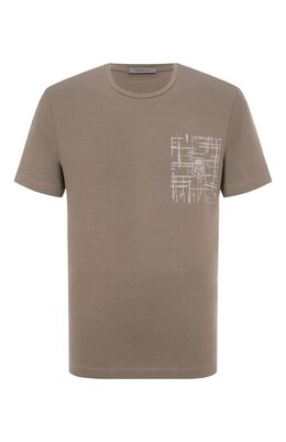Corneliani: Хлопковая футболка 