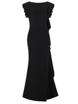 ELIE SAAB: Однотонное платье 