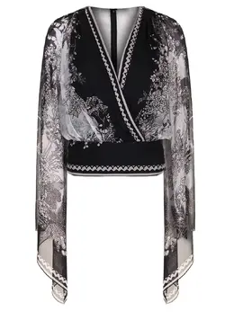 ELIE SAAB: Шёлковая блуза 