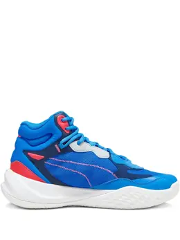 PUMA: Голубые кроссовки 