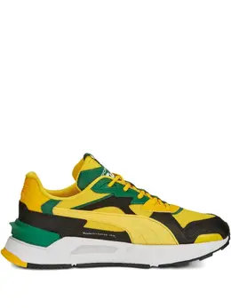 PUMA: Жёлтые кроссовки  Mirage