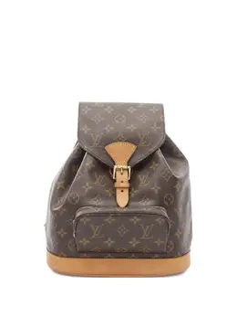 Louis Vuitton Pre-Owned: Коричневый рюкзак 