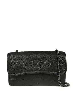 CHANEL Pre-Owned: Чёрная сумка 