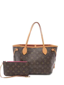 Louis Vuitton Pre-Owned: Коричневая сумка-шоппер 