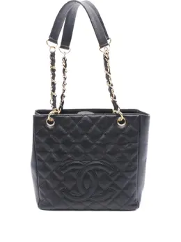 CHANEL Pre-Owned: Чёрная сумка 