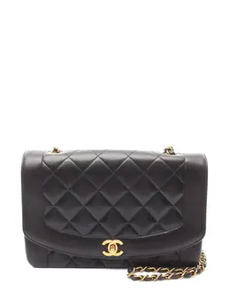CHANEL Pre-Owned: Чёрная сумка 