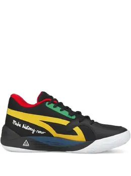 PUMA: Чёрные кроссовки 