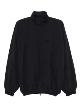 Balenciaga: Чёрная куртка 