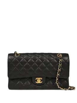 CHANEL Pre-Owned: Чёрная сумка 