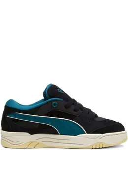 PUMA: Чёрные кроссовки 