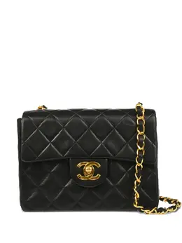 CHANEL Pre-Owned: Чёрная сумка 