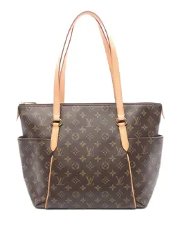 Louis Vuitton Pre-Owned: Коричневая сумка-шоппер 