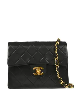 CHANEL Pre-Owned: Чёрная сумка 