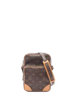 Louis Vuitton Pre-Owned: Коричневая сумка 
