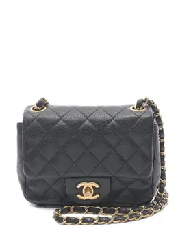 CHANEL Pre-Owned: Чёрная сумка 