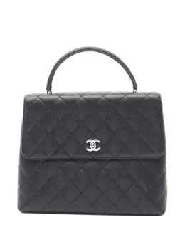CHANEL Pre-Owned: Чёрная сумка 