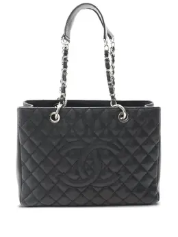 CHANEL Pre-Owned: Чёрная сумка 