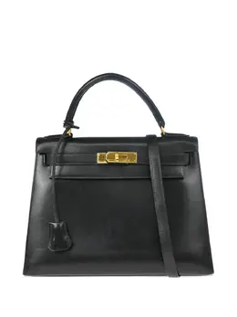 Hermès Pre-Owned: Чёрная сумка 