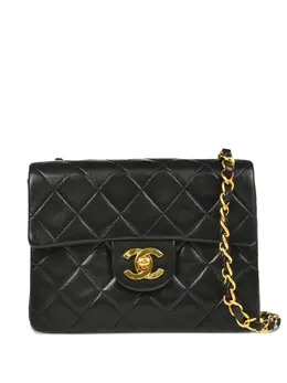 CHANEL Pre-Owned: Чёрная сумка 