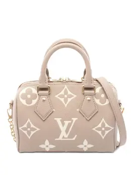 Louis Vuitton Pre-Owned: Бежевая сумка 