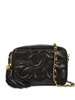 CHANEL Pre-Owned: Чёрная сумка 