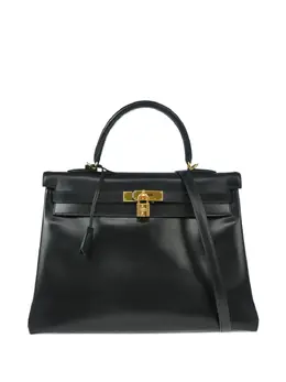 Hermès Pre-Owned: Чёрная сумка 