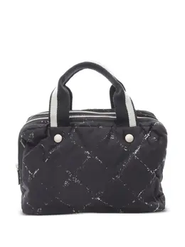 CHANEL Pre-Owned: Чёрная сумка 