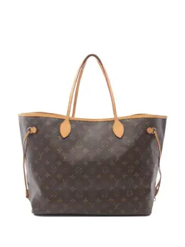 Louis Vuitton Pre-Owned: Коричневая сумка-шоппер 