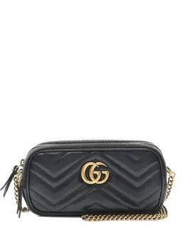 Gucci Pre-Owned: Чёрная сумка 