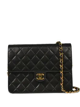 CHANEL Pre-Owned: Чёрная сумка 