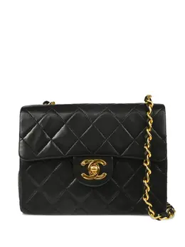 CHANEL Pre-Owned: Чёрная сумка 