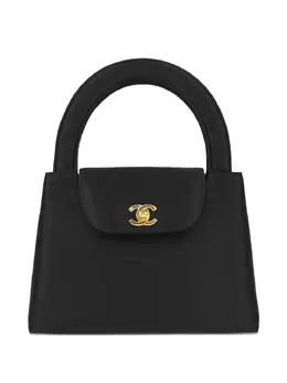 CHANEL Pre-Owned: Чёрная сумка 