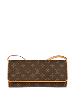 Louis Vuitton Pre-Owned: Коричневая сумка через плечо 