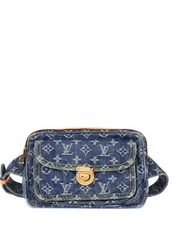 Louis Vuitton Pre-Owned: Голубая сумка 