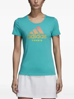 adidas: Футболка  Tennis с коротким рукавом