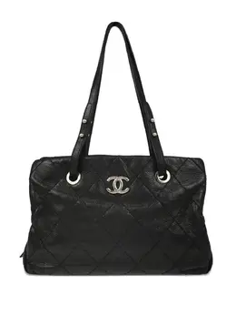 CHANEL Pre-Owned: Чёрная сумка 