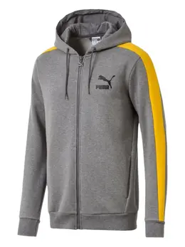 PUMA: Толстовка  T7 в полоску