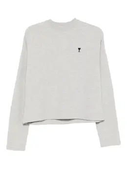AMI Paris: Футболка с длинным рукавом 