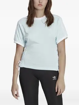 adidas: Голубая футболка 