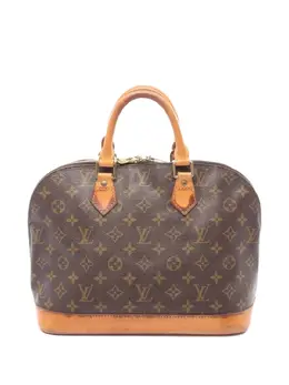 Louis Vuitton Pre-Owned: Коричневая сумка 