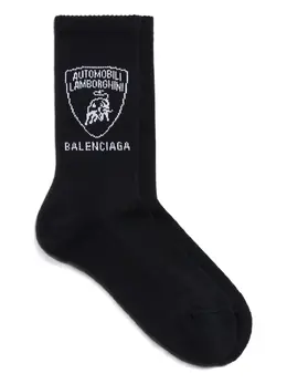 Balenciaga: Чёрные носки 
